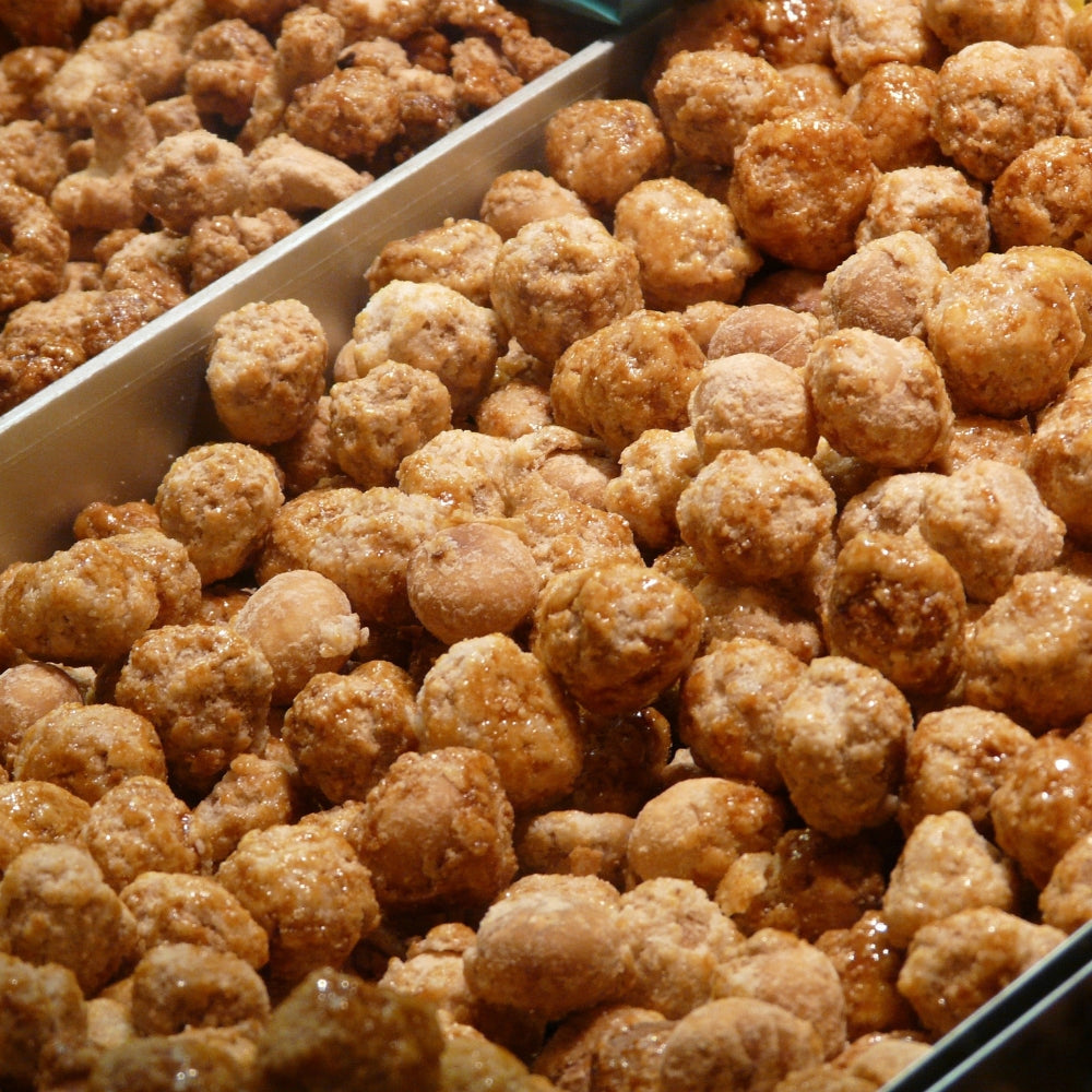 Karamelliseeritud makadaamiad - 500g